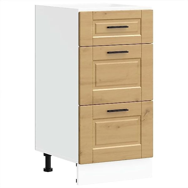 vidaXL Küchenunterschrank Porto Artisan-Eiche Holzwerkstoff 854229 günstig online kaufen