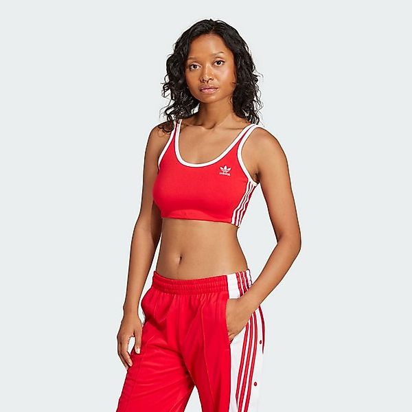 adidas Originals Tanktop ADICOLOR 3-STREIFEN BUSTIER günstig online kaufen
