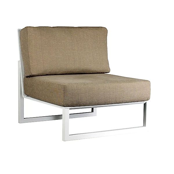 Royal Botania - Ninix Lounge Sofa Module - cappuccino/BxHxT 75x81x83cm günstig online kaufen