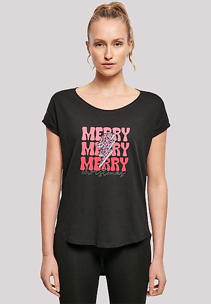 F4NT4STIC T-Shirt "Merry Weihnachten Print Leo Print", Premium Qualität, We günstig online kaufen
