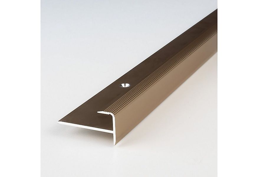 PROVISTON Abschlussprofil Aluminium, 10 x 8.5 x 1000 mm, Bronze Hell, Einfa günstig online kaufen