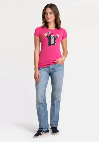 LOGOSHIRT T-Shirt "Der kleine Maulwurf" mit lizenziertem Originaldesign günstig online kaufen