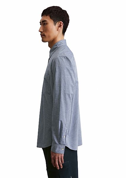 Marc OPolo Langarmhemd "aus feiner Popeline-Qualität" günstig online kaufen