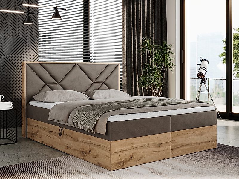 MKS MÖBEL Boxspringbett GUNAR (Set, Packung, günstig online kaufen