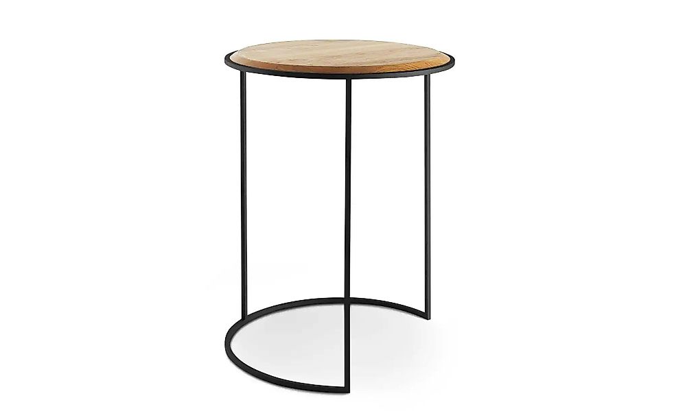 Beistelltisch   ¦ schwarz ¦ Maße (cm): H: 51  Ø: 42 Tische > Couchtische > günstig online kaufen