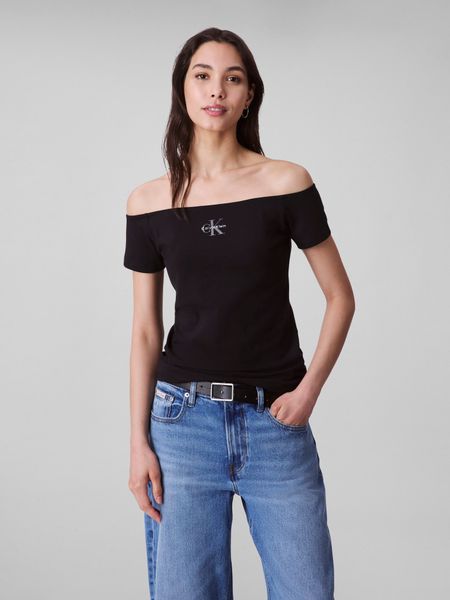 Calvin Klein Jeans Blusentop MNGRM OFF günstig online kaufen
