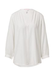 QS Kurzarmbluse Bluse Viskose-Bluse mit Raffung günstig online kaufen