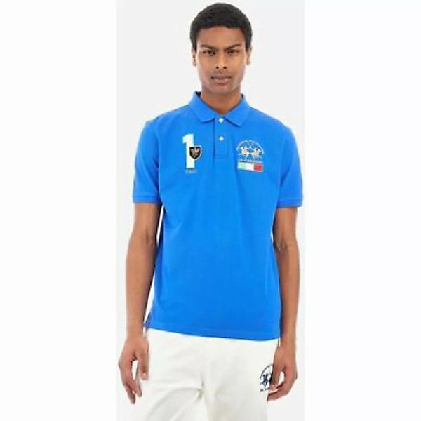 La Martina  T-Shirts & Poloshirts YMP315-PK031-07049 PRUNCESS BLUE günstig online kaufen