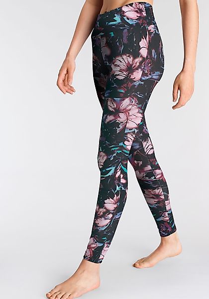 H.I.S Leggings mit Blumendruck, Loungewaer günstig online kaufen