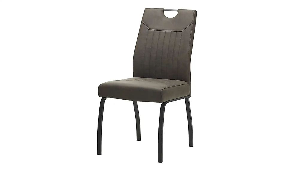 Stuhl extra belastbar Kenny ¦ grau ¦ Maße (cm): B: 50 H: 96,5 T: 65.5 Stühl günstig online kaufen