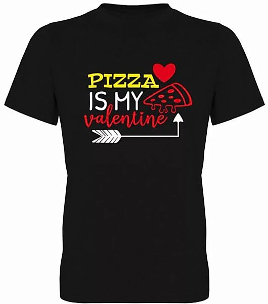 G-graphics T-Shirt Pizza is my Valentine Herren T-Shirt, mit Frontprint, zu günstig online kaufen