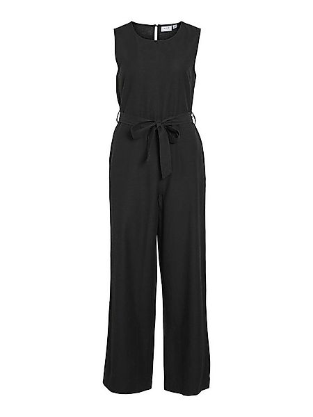 Vila Chinos VIPRISILLA O-NECK S/L JUMPSUIT Black Beauty günstig online kaufen