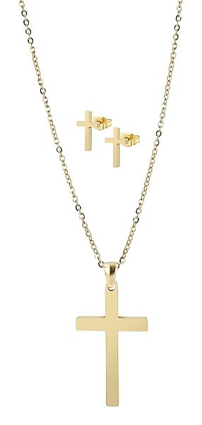 AKZENT Schmuckset Monali Edelstahl silber, Damen günstig online kaufen