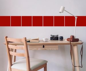 queence Fliesenaufkleber Orange, Stickerfliesen, selbstklebend, Sticker, günstig online kaufen