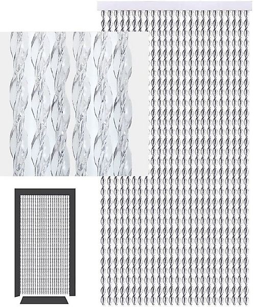 Defactoshop Insektenschutz-Vorhang Türvorhang Fadenvorhang PVC Vorhang Flie günstig online kaufen