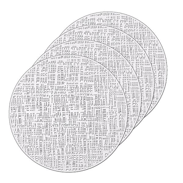 Neuetischkultur Platzset Platzmatte, 4 Stück Scribble, günstig online kaufen