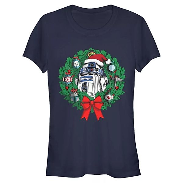 Star Wars - R2-D2 Ornament Wreath - Weihnachten - Frauen T-Shirt günstig online kaufen