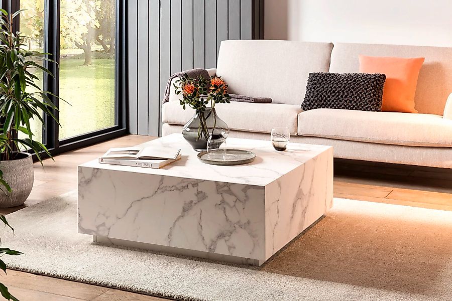 SalesFever Couchtisch "Almería Beistelltisch in Schwebe-Optik", quadratisch günstig online kaufen