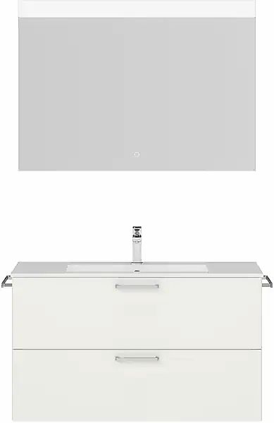 nobilia® Badmöbel-Set »Tolvina« vormontiert, mit Soft-Close, 2 Stk. tlg. günstig online kaufen