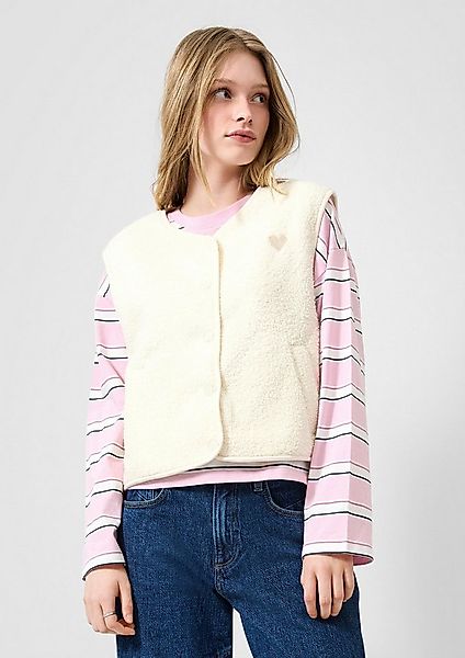 QS Funktionsweste Indoor-Weste Teddy-Weste günstig online kaufen