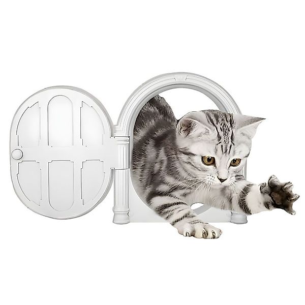 NUODWELL Katzenklappe Katzenklappen für Tür, Innen-Haustiertüren, günstig online kaufen