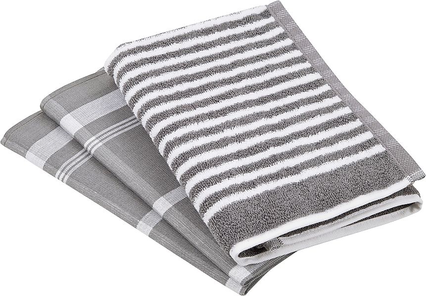 ROSS Geschirrtuch Exclusiv, (Set, 3-tlg), 1x günstig online kaufen