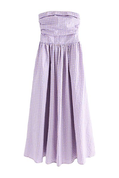 Next Midikleid Bandeau-Midikleid aus Seersucker für günstig online kaufen