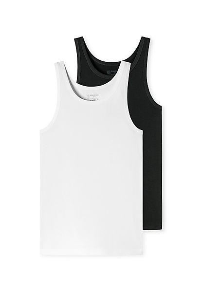 Schiesser Unterhemd "95/5" (2er-Pack) mit seitlichen günstig online kaufen