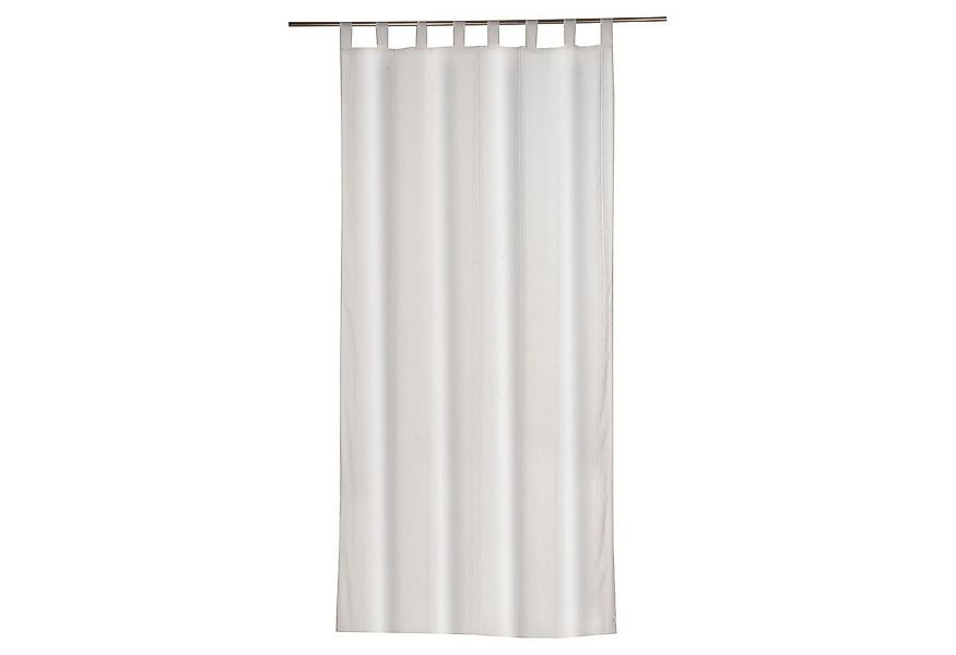 Home4You Vorhang Schlaufenschal, 140 x 245 cm, Beige, (1 St), Schlaufen, tr günstig online kaufen