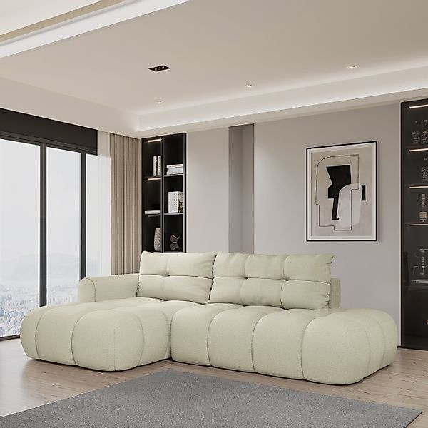 Masseno Ecksofa FLUMA mit Schlaffunktion L-Form, günstig online kaufen