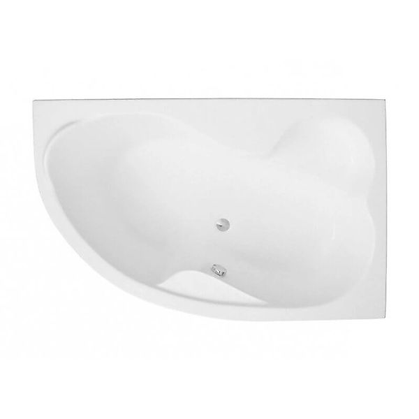 Bad Land Badewanne Eckwanne MEGA 160x105 Rechts Mit AcrylSchürze Ablauf Füß günstig online kaufen