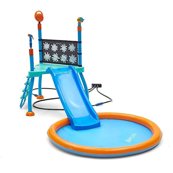 Plum Water Park Splash Station Outdoor-Spielcenter Kinder 3 Wasserspiel-Ext günstig online kaufen