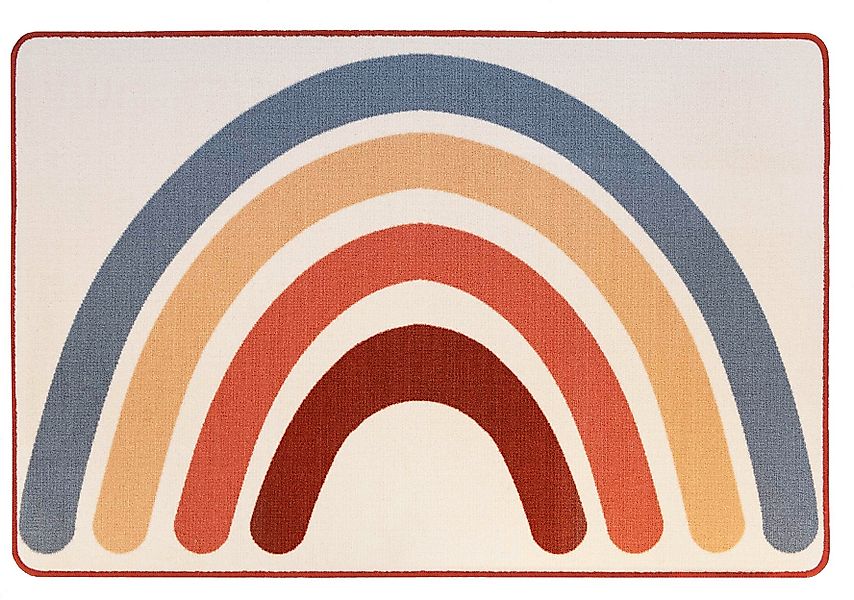 Primaflor-Ideen in Textil Kinderteppich »RAINBOW«, rechteckig, 5 mm Höhe, K günstig online kaufen