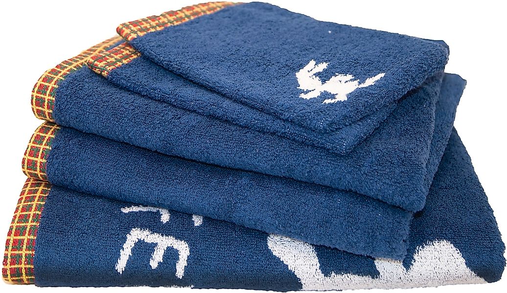 Dyckhoff Handtuch Set "Hase Felix" Set 5 Stk. Frottier Set: 1 Duschtuch, 2 günstig online kaufen