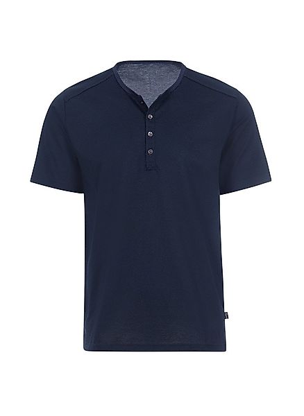 Trigema T-Shirt TRIGEMA T-Shirt mit Knopfleiste günstig online kaufen