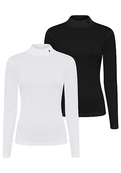 Bruno Banani Rollkragenshirt (2er-Pack) perfektes Basic mit Rollkragen günstig online kaufen