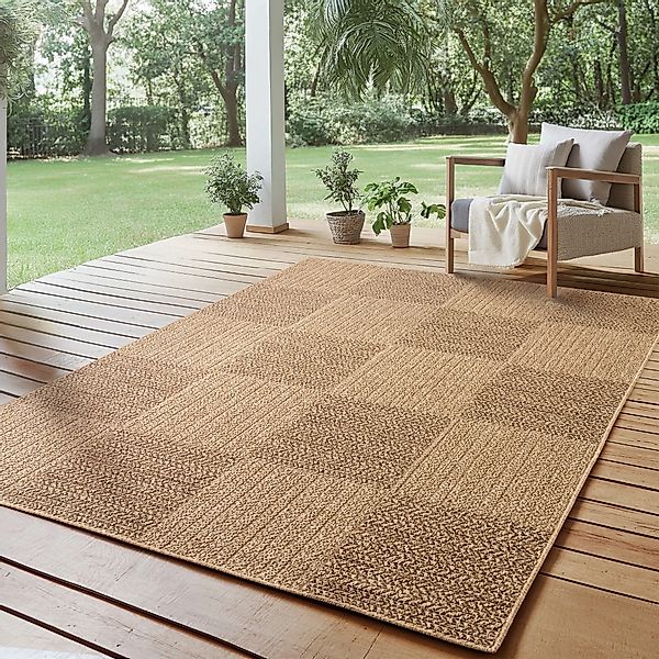 SIMPEX24 Outdoorteppich Boho Design, Läufer, Höhe: günstig online kaufen