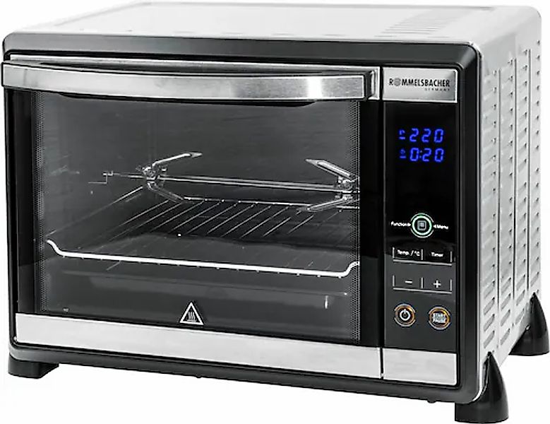 Rommelsbacher Minibackofen »Elektronik Back & Grill Ofen BGE 1580/E« günstig online kaufen