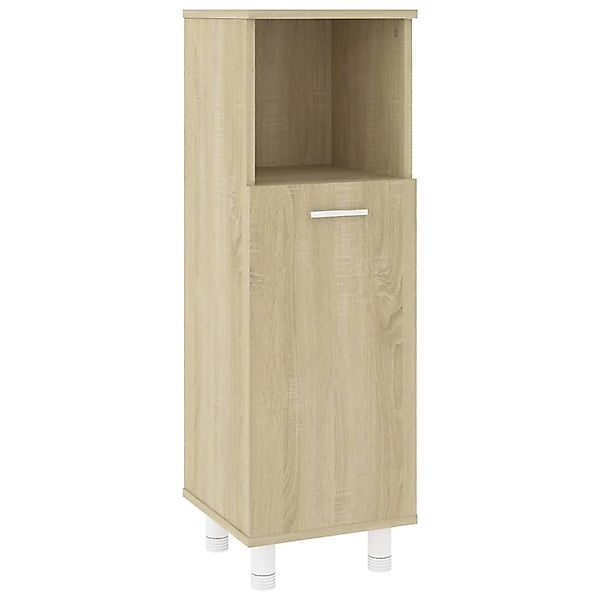 vidaXL Mehrzweckschrank Badezimmerschrank Schrank Nischenschrank Sonoma Eic günstig online kaufen