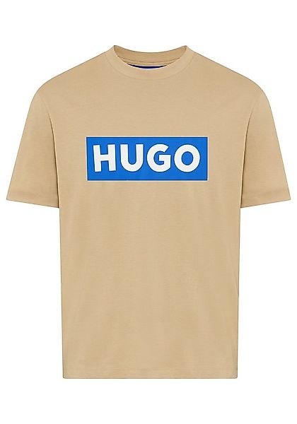 HUGO Blue T-Shirt Nico mit großem Logo-Print, Unisex günstig online kaufen