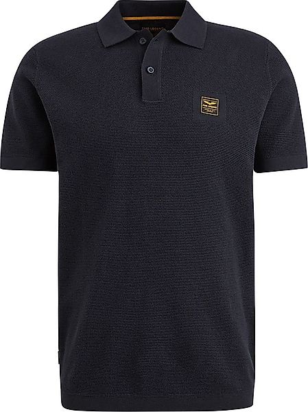 PME Legend Poloshirt Knitted Navy - Größe S günstig online kaufen