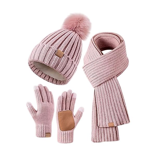 XDeer Halswärmer 3-teiliges Set Damen Winterschal günstig online kaufen