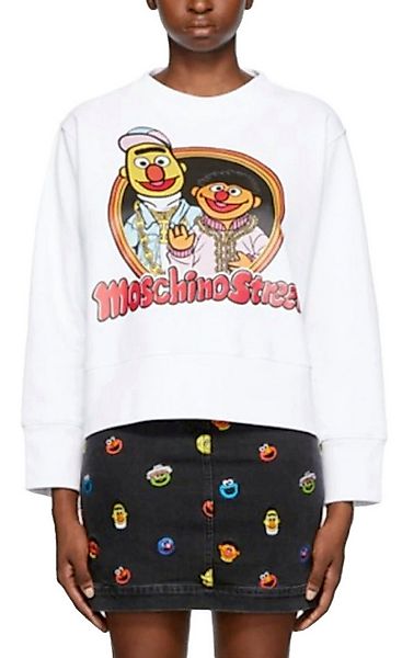 Moschino Sweatshirt X SESAME STREET Bert & Ernie Sweatshirt Sweater Pulli P günstig online kaufen