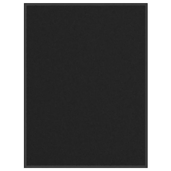 vidaXL Fußmatte 80x120 cm Schwarz 4105605 günstig online kaufen