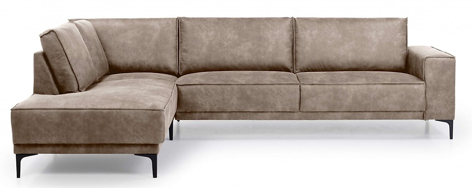 OTTO home Ecksofa "OLAND L-Form, B: 289 cm, Skandi-Design" Struktur, Flachg günstig online kaufen