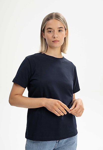 MELA Kurzarmshirt T-Shirt KHIRA Fein gerippter günstig online kaufen