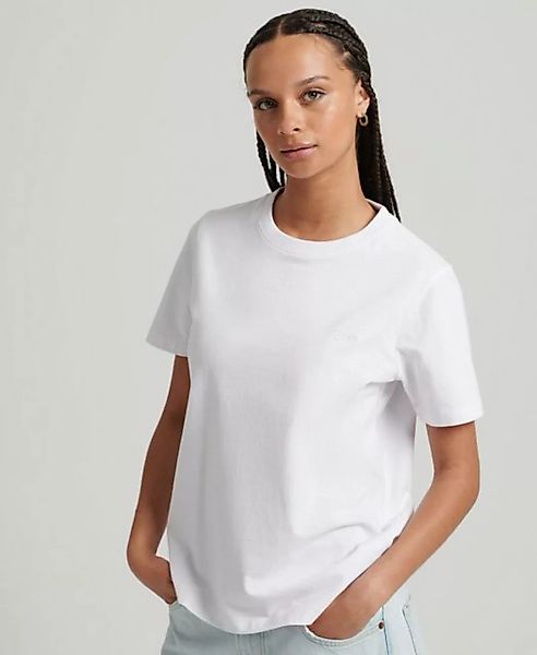 Superdry T-Shirt ESSENTIAL LOGO EMB TEE Optic günstig online kaufen