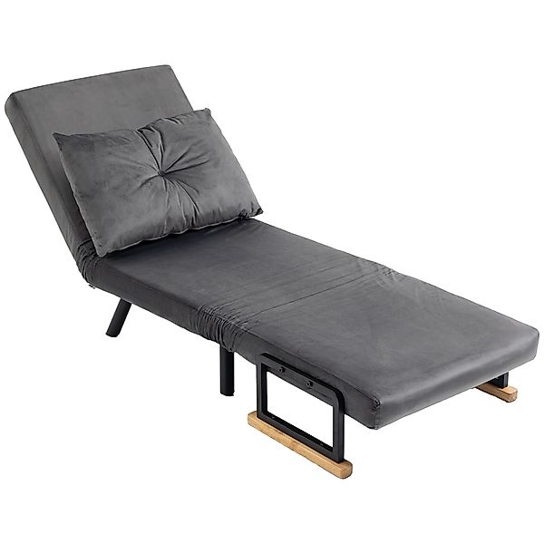 HOMCOM Sessel 2-in-1 Schlafsessel Gästebett, verstellbare günstig online kaufen