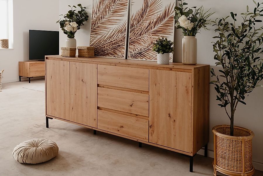 möbelvita Sideboard Modernes Sideboard Genf 51A günstig online kaufen