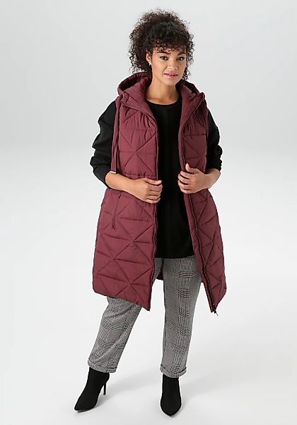 Aniston PLUS Steppweste trendige wattierte Steppweste günstig online kaufen